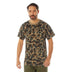 Main product view of Rothco X Bear Archery Fred Bear Camo T-Shirt, shown on plain studio background