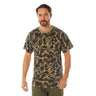 Main product view of Rothco X Bear Archery Fred Bear Camo T-Shirt, shown on plain studio background