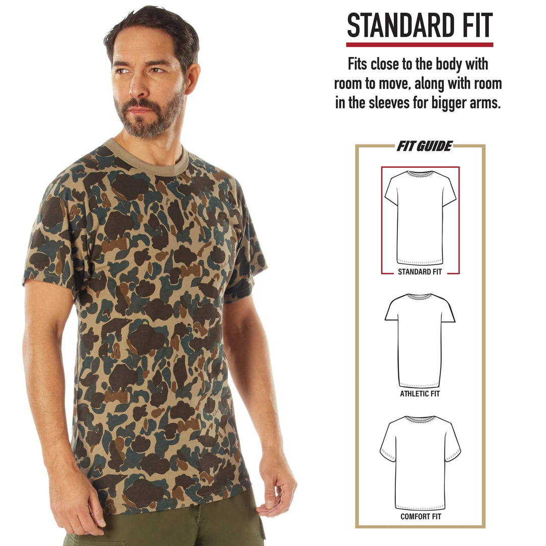 Rothco X Bear Archery Fred Bear Camo T-Shirt - Legendary USA