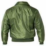 Additional product view of Rothco Mens CWU-45P Nylon Flight Jacket, showing rear panel detail