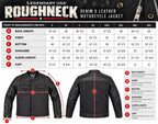 Legendary USA Roughneck jacket size chart