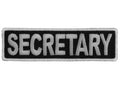 Secretary Patch - White