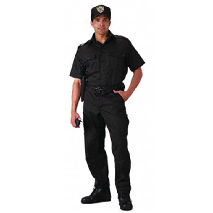 Short Sleeve Tactical Shirt - Black by Rothco - Legendary USA