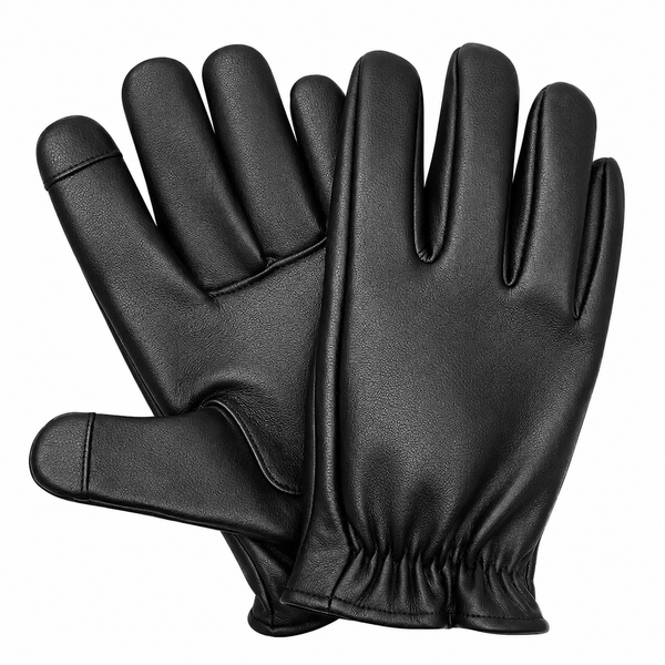 Classic Short Wrist Touchscreen Deerskin Gloves