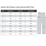 Active Flex Fleece Lined Canvas Riding & Work Pants by Rothco