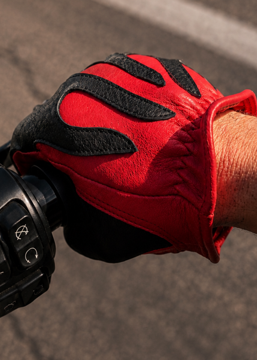 Spitfire Flame Deerskin Gloves 12 Color Ways w/ Touchscreen