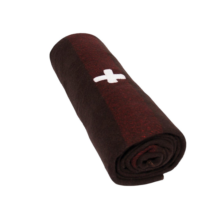 Swiss Army Wool Blanket With Cross by Rothco - Legendary USA