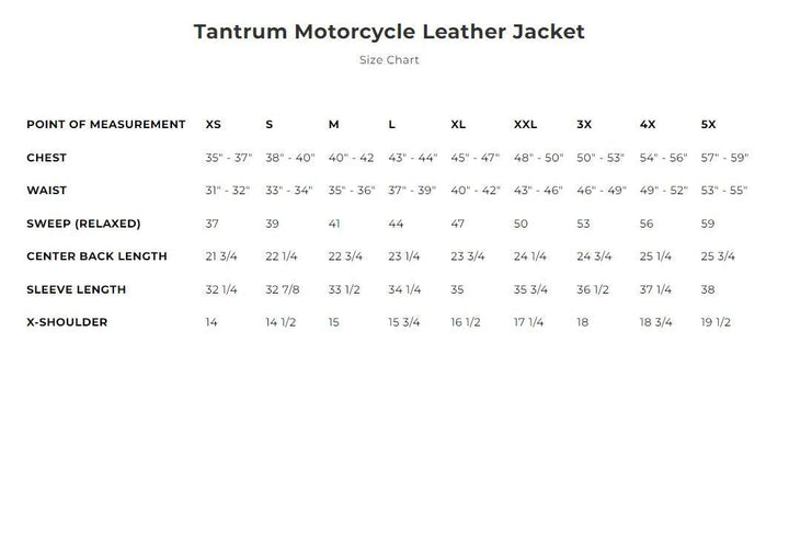 Tantrum Motorcycle Leather Jacket by First MFG - Legendary USA