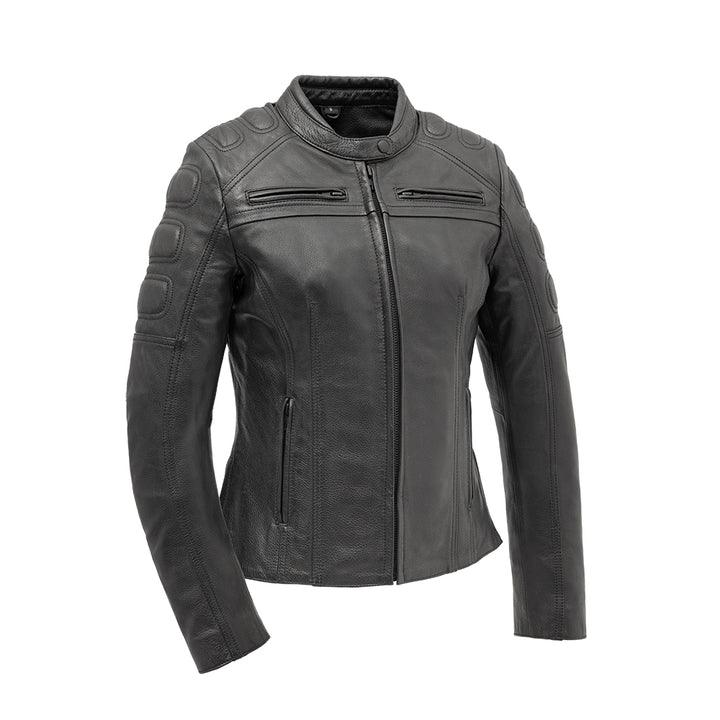 Targa - Women's Motorcycle Leather Jacket - Legendary USA