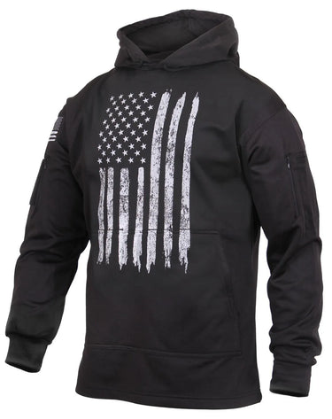 U.S. Flag Concealed Carry Hoodie (4 color choices) - Legendary USA