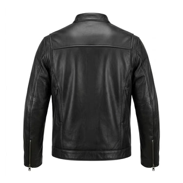 Size: XL  Rampage Leather Motorcycle Jacket by UNIK Final Sale Ships Same Day