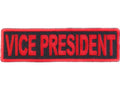 Vice President Patch - Red
