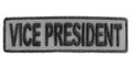 Vice President Patch 3.5 Inch Reflective