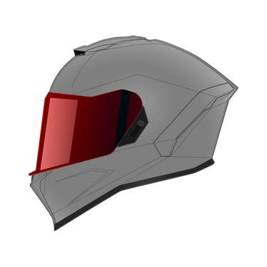 Viper Shield Outer Red in red — view 2 of 2