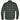 Warrior Mens Black & Green Armored Flannel in black flannel, a riding flannel — view 2 of 3