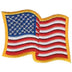 Waving American Flag Uniform Patch - Legendary USA