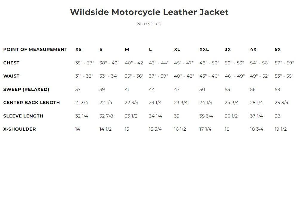 Wildside Women's Motorcycle Leather Jacket by First MFG - Legendary USA