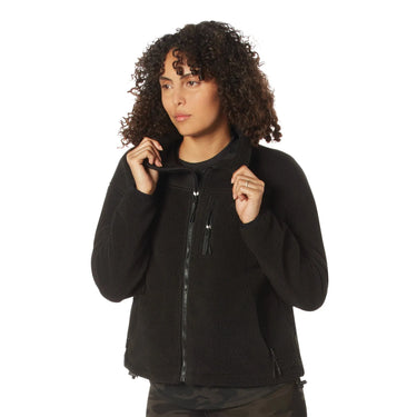 Women's Trailsman Sherpa Fleece Jacket — Olive Drab in olive fleece — view 4 of 7
