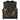 Legendary Camo Club Cordura & Leather Vest in black cowhide made in USA, a motorcycle vest