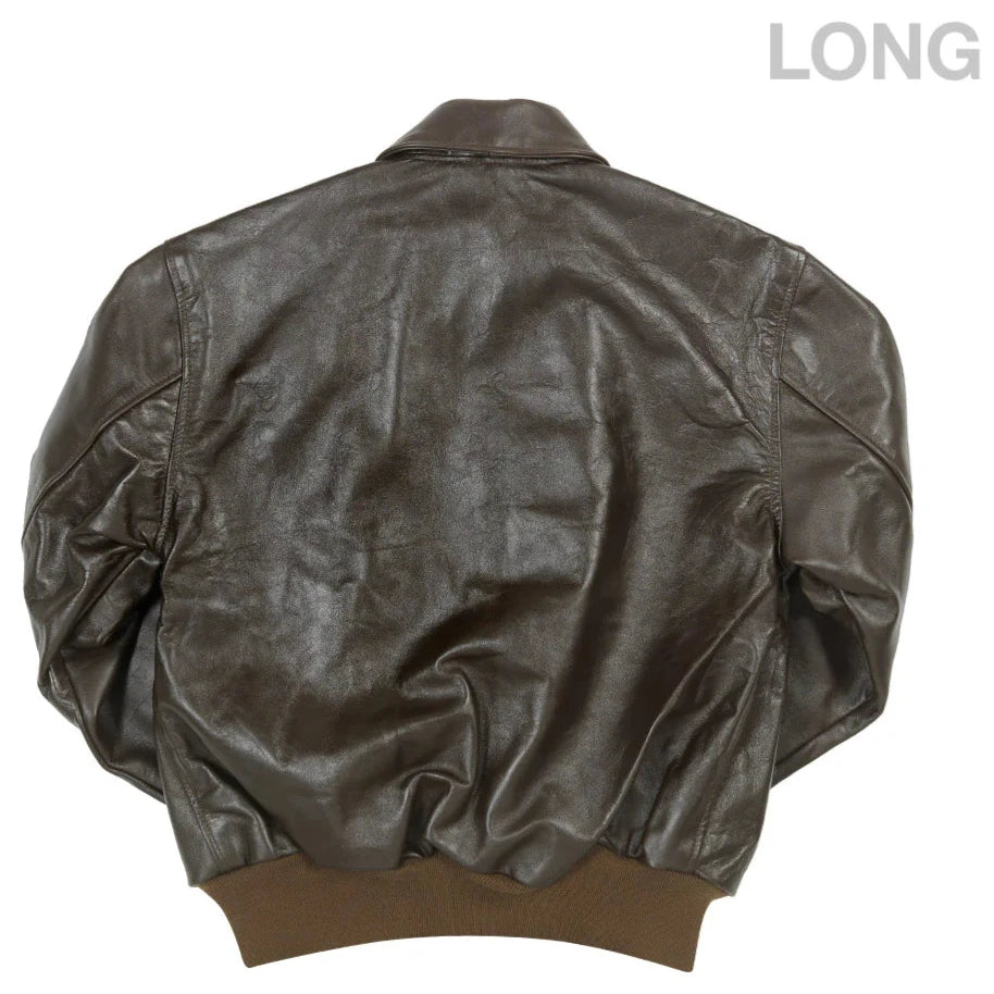 Cockpit USA Mens Horsehide A-2 Leather Flight Jacket