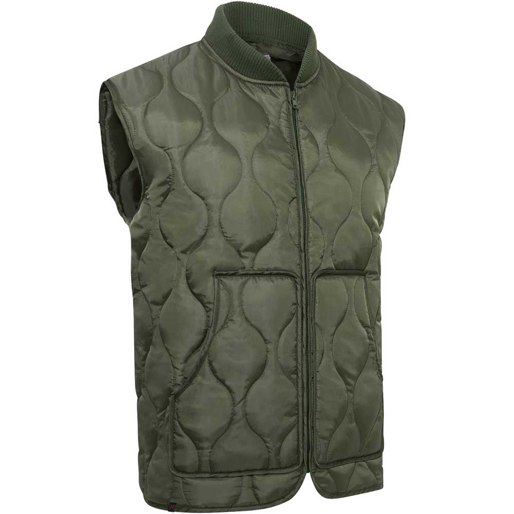 Rothco Mens Nylon Quilted Woobie Vest