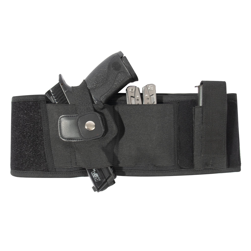 Neoprene Belly Band Holster Concealed Carry with Magazine Pocket/Pouch –  EveryMarket