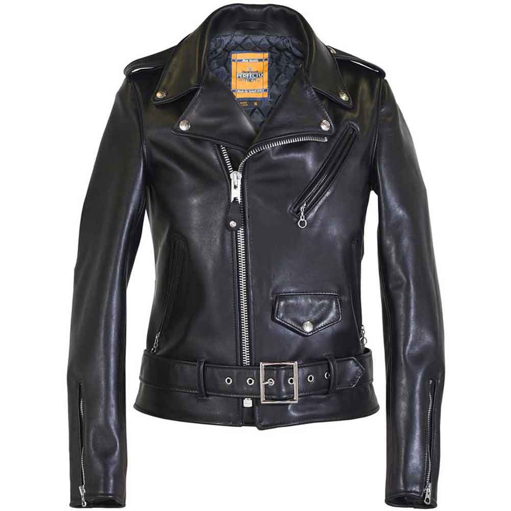 Schott NYC Collection Womens 137W Perfecto Leather Motorcycle Jacket