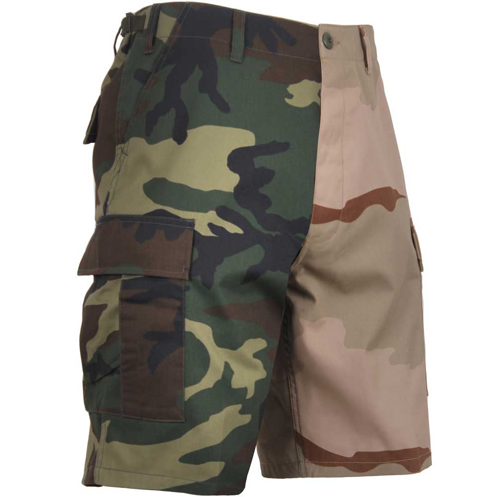 Rothco Mens Two-Tone Color Camouflage BDU Shorts