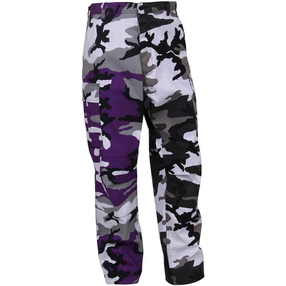 Rothco Mens Two-Tone Color Camouflage BDU Pants