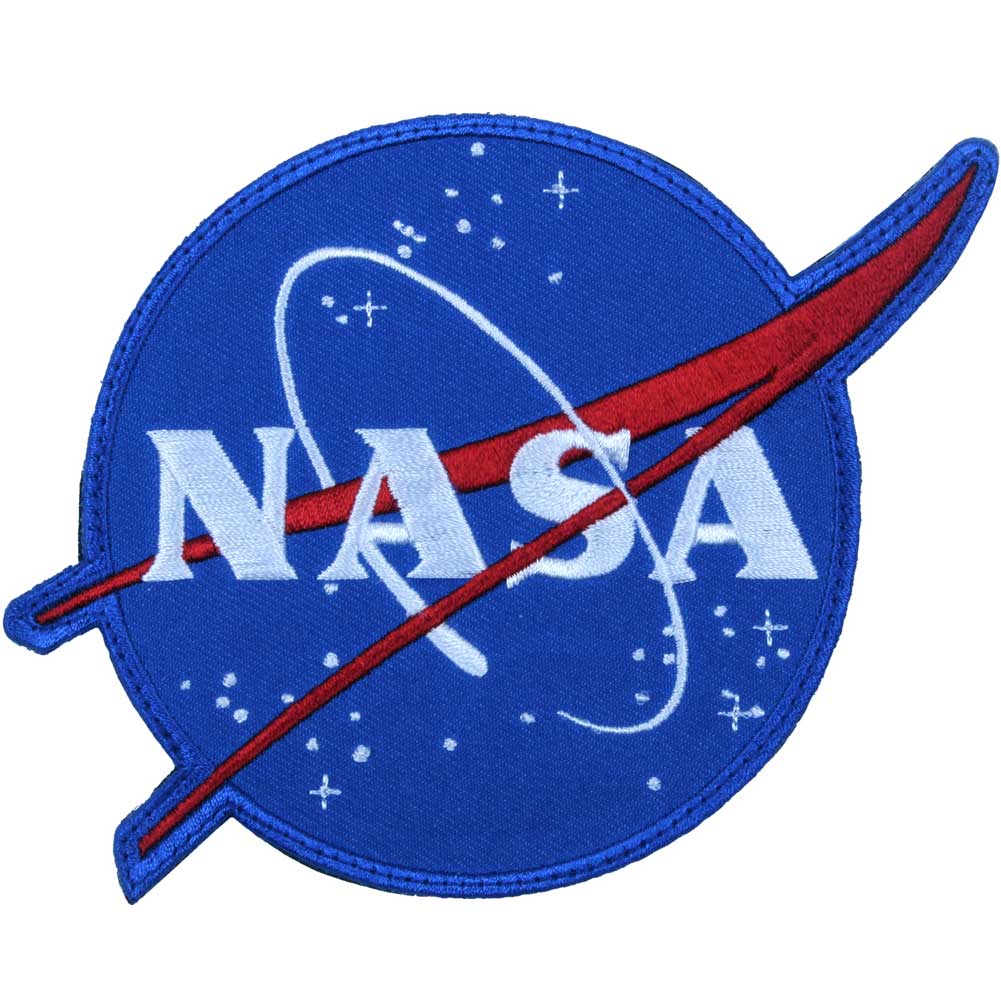 Velcro Backed NASA Meatball Logo Patch