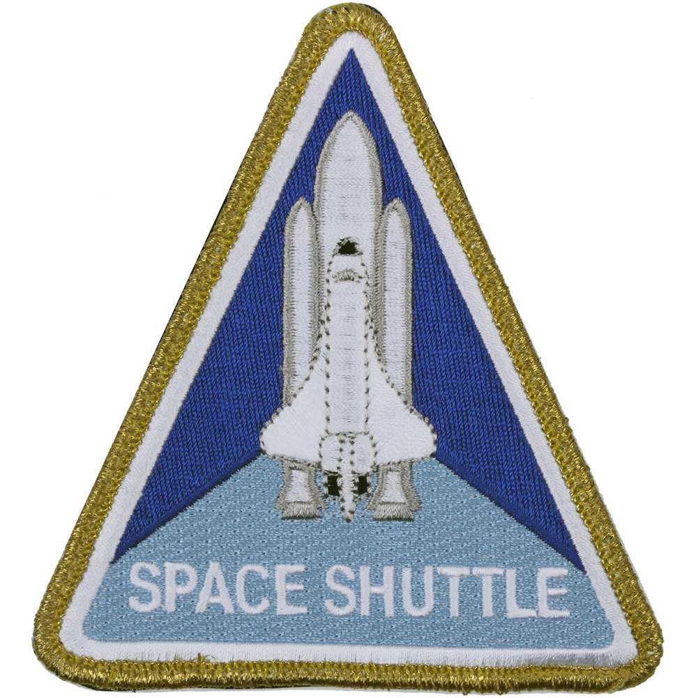 Velcro Backed Space Shuttle Patch