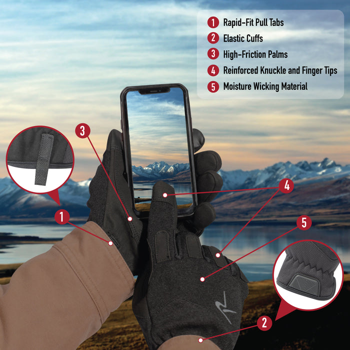 Rapid Fit Duty Gloves - Touchscreen