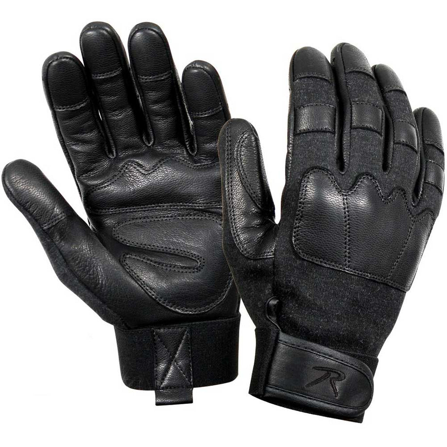 Rothco Fingerless Cut and Fire Resistant Carbon Hard Knuckle Gloves - –  Legendary USA