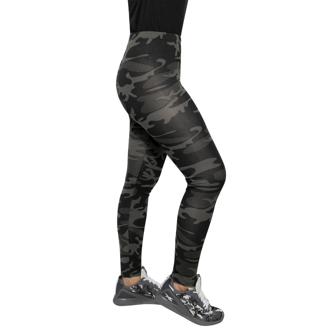 TACTICAL PINK CAMO, Leggings with pockets
