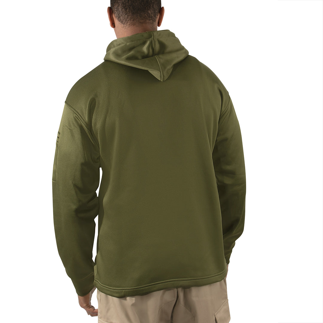 Concealed Carry Hoodie - US Flag / USMC Eagle, Globe, & Anchor (4 Color Choices)