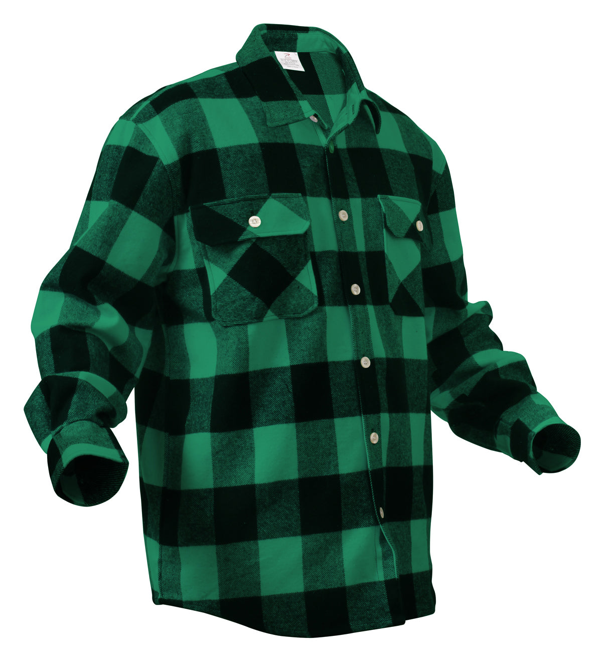 Rothco Flannel Shirt | Mens Buffalo Check Plaid Flannel Shirt ...