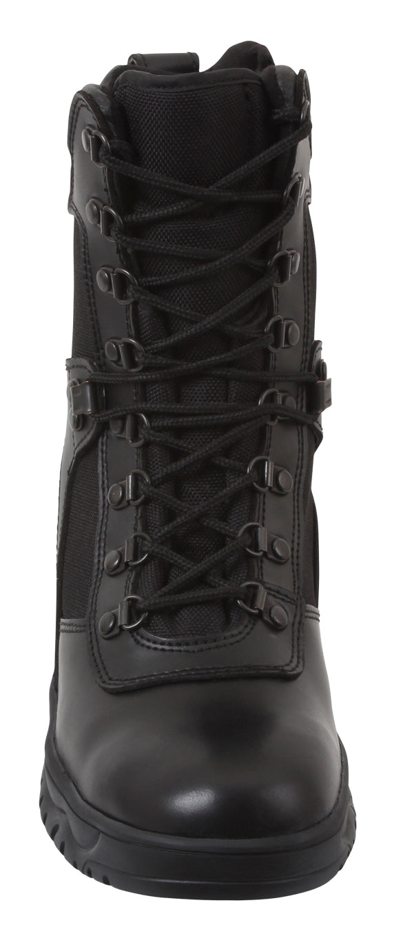 Rothco Zipper Boot Laces, Black