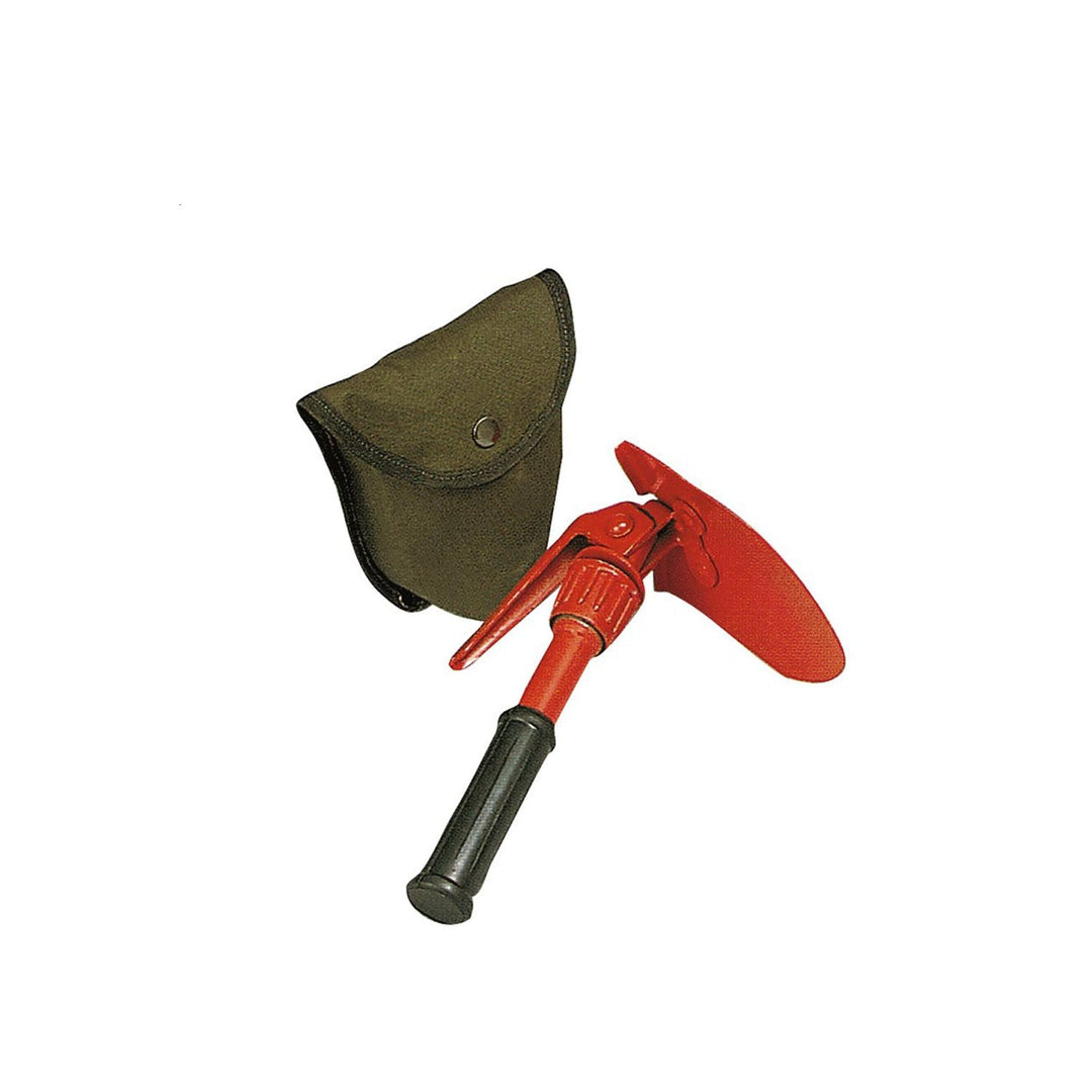 Orange Mini Pick & Shovel with Cover