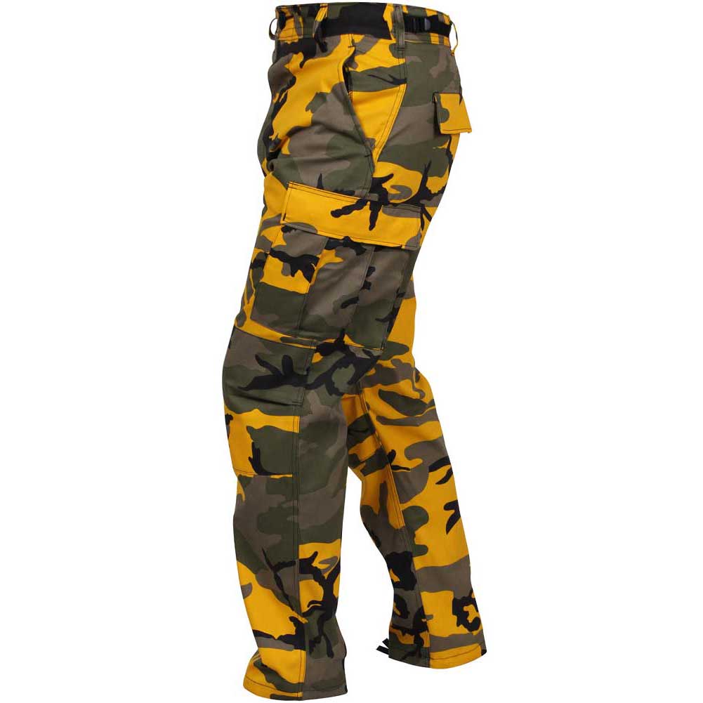 Camouflage Mens Army Print Cargo Pant Regular Fit