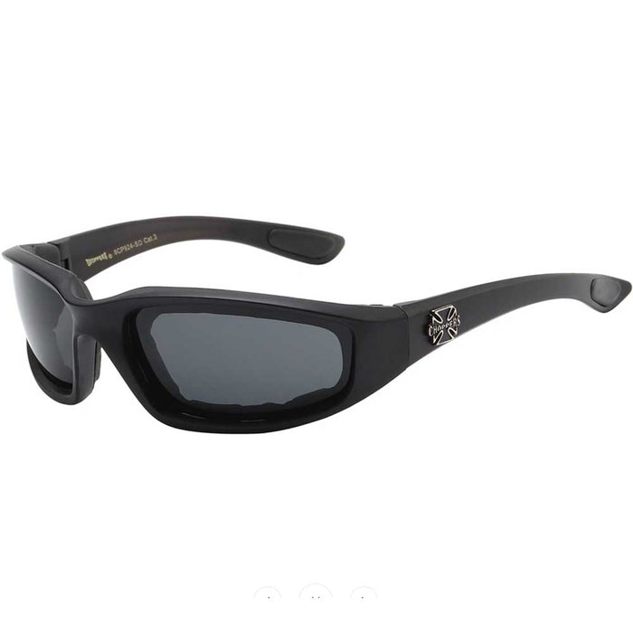 Choppers Padded Frame Motorcycle Sunglasses