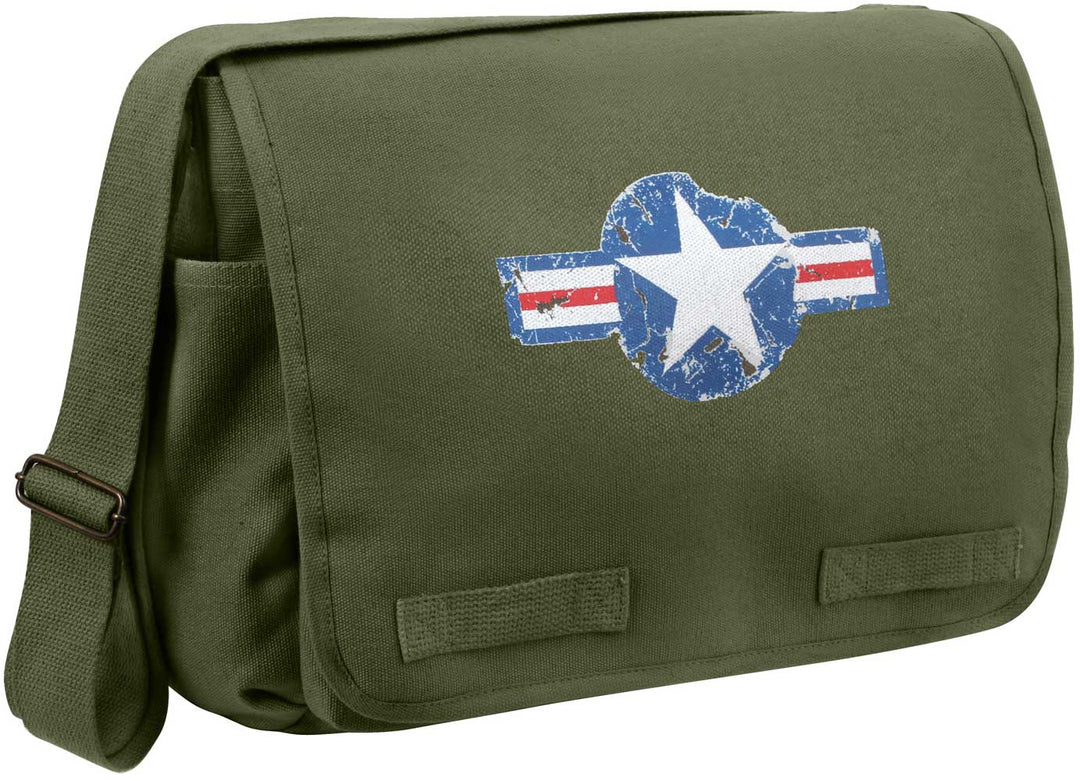 Air Corps Olive Classic Messenger Bag - Olive Drab