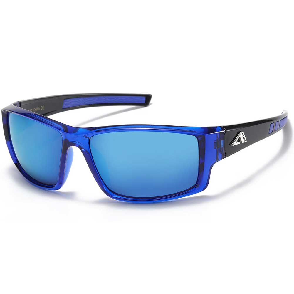 Unisex Blue Lens Sunglasses  Motorcycle Sunglasses – Legendary USA