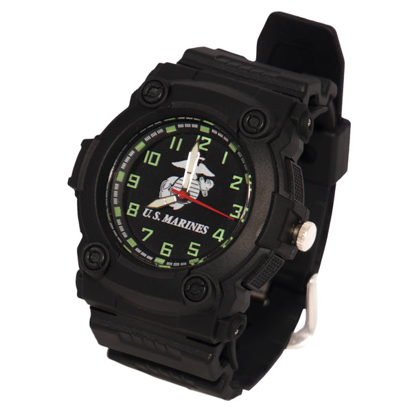 Aqua Force Jumbo Digital Watch with 50mm Face (Style 1) | Aqua, Digital  watch, Black case