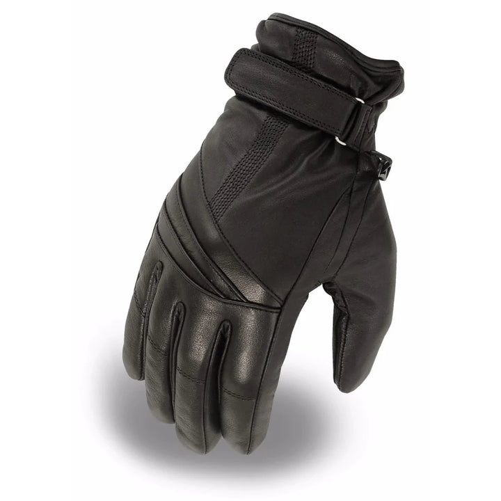 Glide Women's Motorcycle Leather Gloves