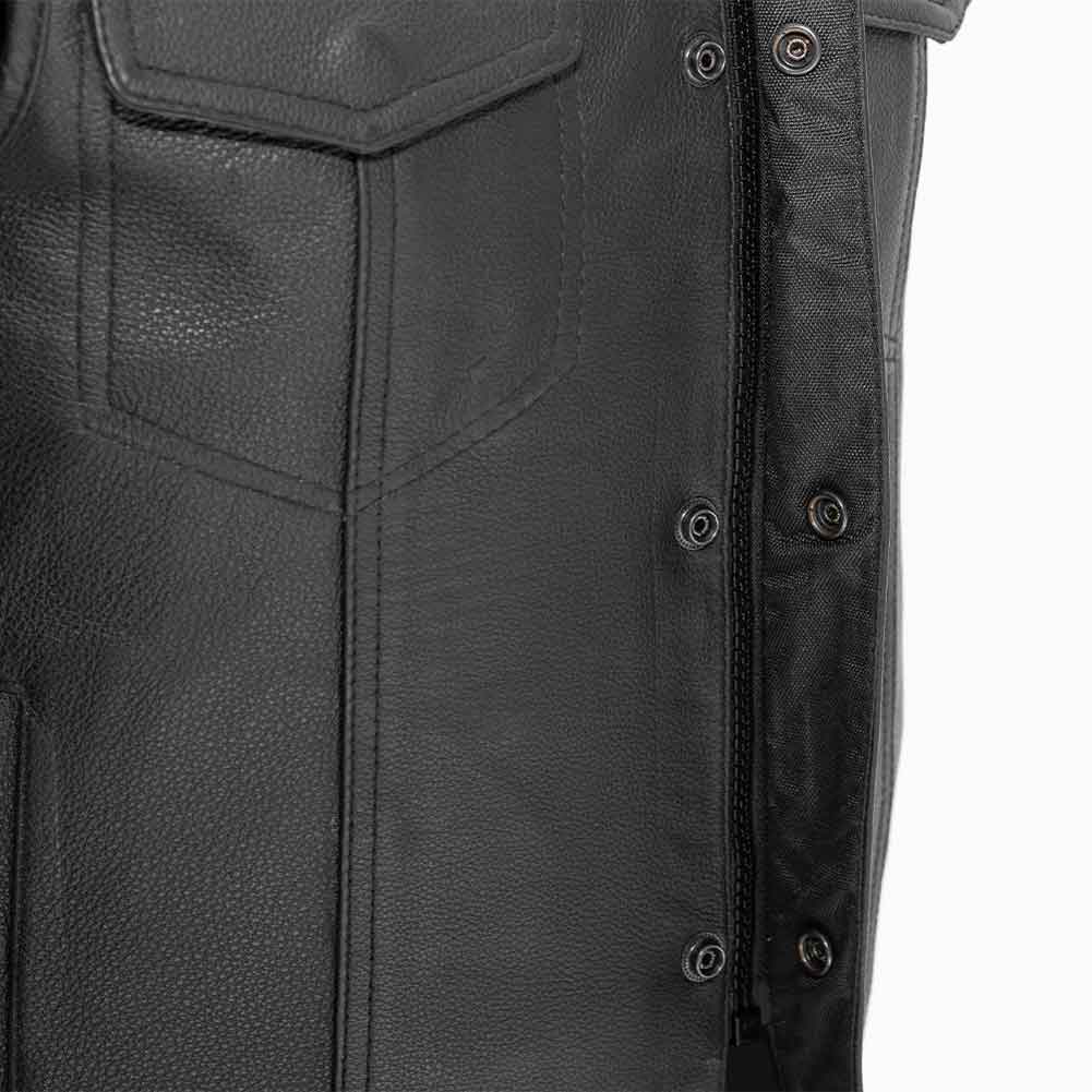 First Mfg Mens Sniper Concealed Carry Leather Vest