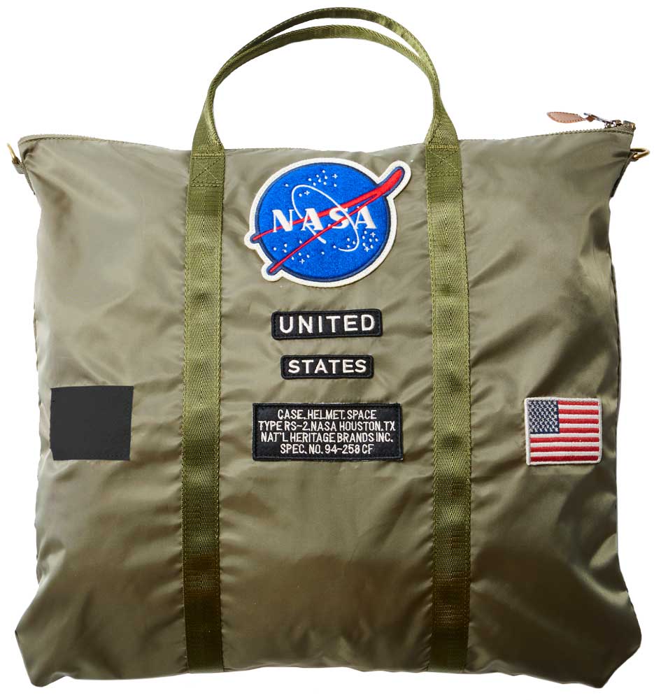 NASA Olive Helmet Bag