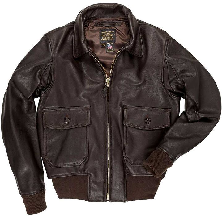 G-1 Leather Flight Jacket | Goatskin Jacket | Legendary USA
