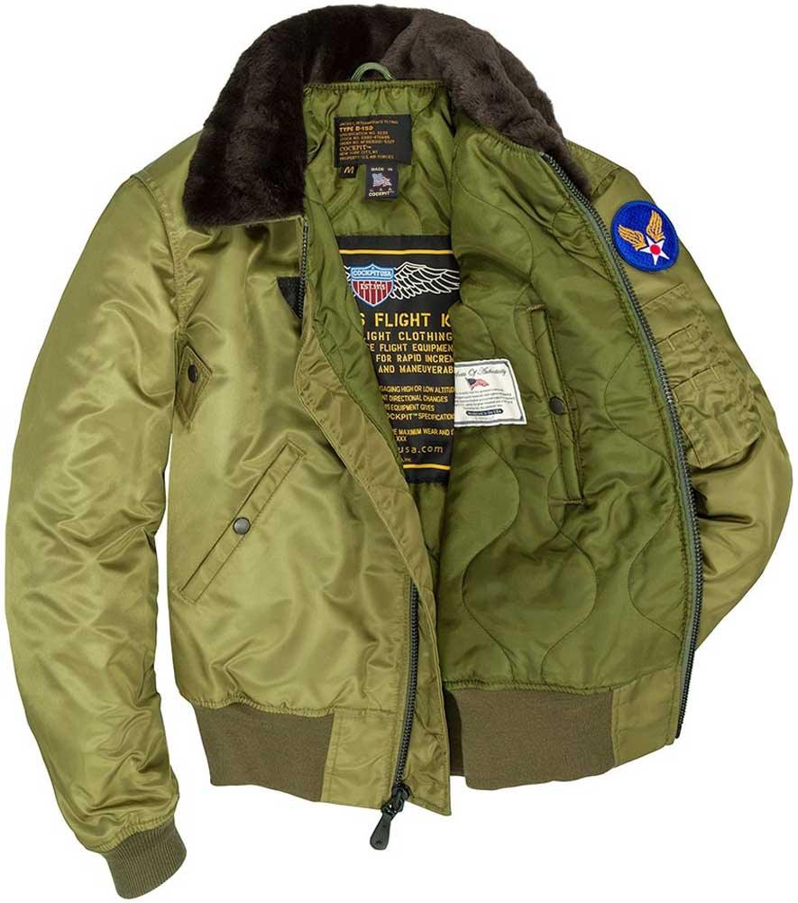 Reversible B-15 Flight Jacket