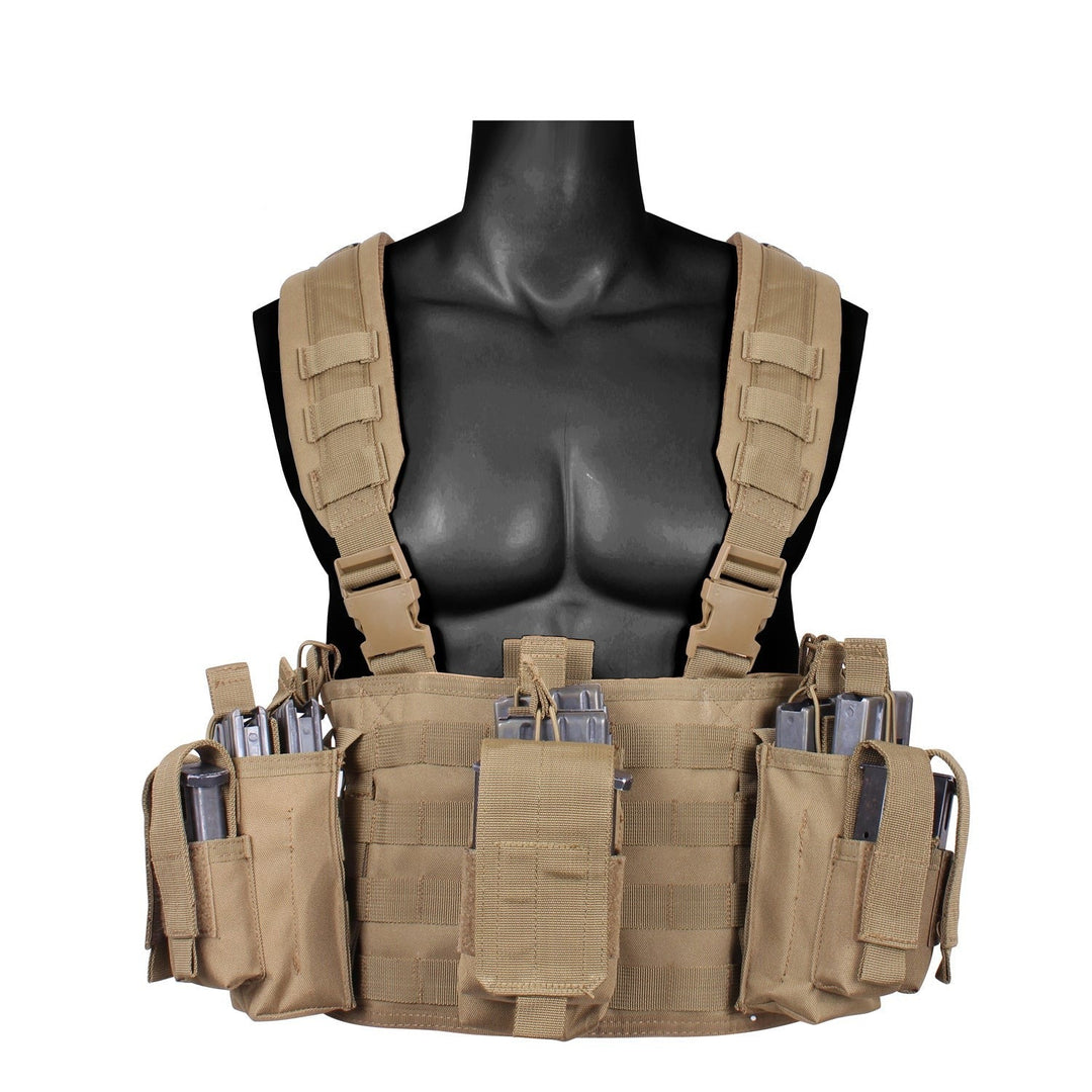 Olive Drab Tactical Combat Suspenders - Rothco Adjustable Gear