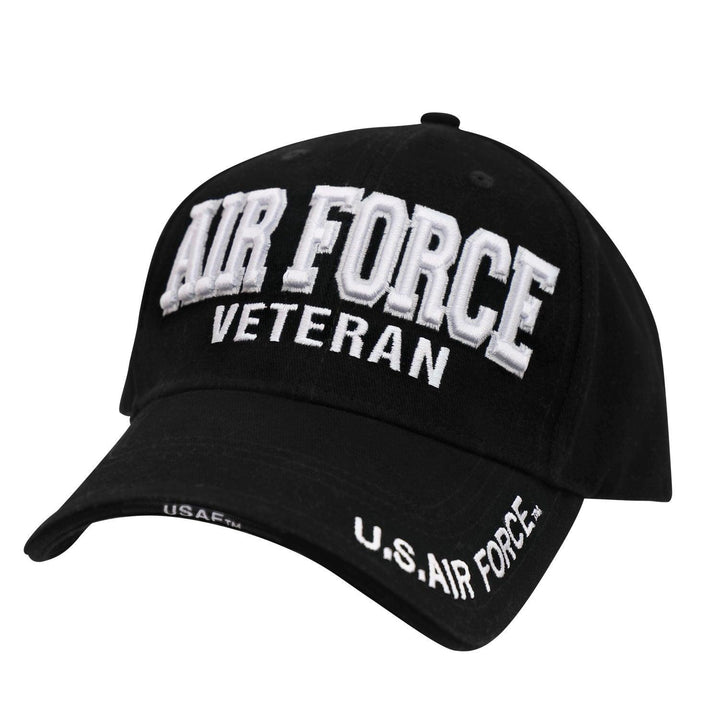 Deluxe Low Profile Military Branch Veteran Cap - Legendary USA